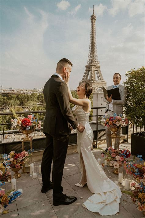 Dream Paris Wedding At The Shangri La Hôtel The Parisian Celebrant