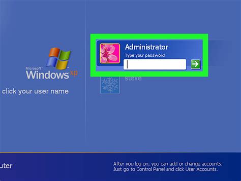 Cómo iniciar sesión en Windows XP si olvidaste tu contraseña
