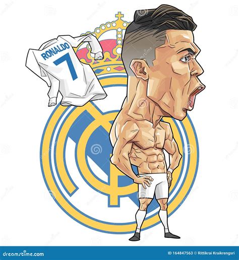 Drawing Cristiano Ronaldo Cartoon Drawing Cristiano Ronaldo The