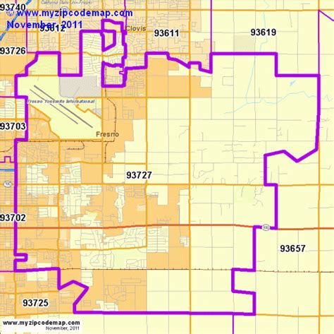 Zip Code Map Of 93727 Demographic Profile Residential Housing
