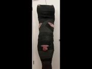 Tickling And Edging My Mummified Femdom Submissive With Cbt Xxx