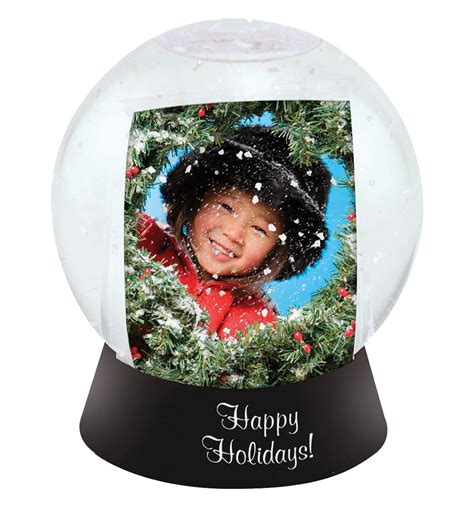 Promotionalproducts Illini Photo Photo Snow Globes Snow Globes