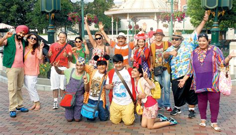 Tarak Mehta Ka Ooltah Chashmah Cast Visit Disneyland