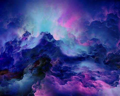 1280x1024 Colorful Clouds Abstract 4K 1280x1024 Resolution Wallpaper ...