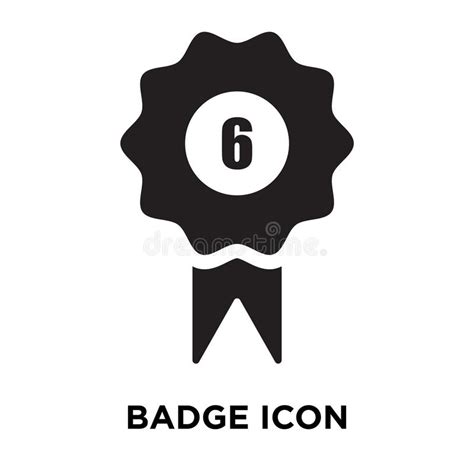 Badge El Vector Del Icono Aislado En El Fondo Blanco Concepto Del