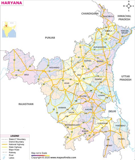 Mohali India Map