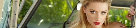 Gorgeous Blonde Amber Heard American Actress 4k Wallpaper Download