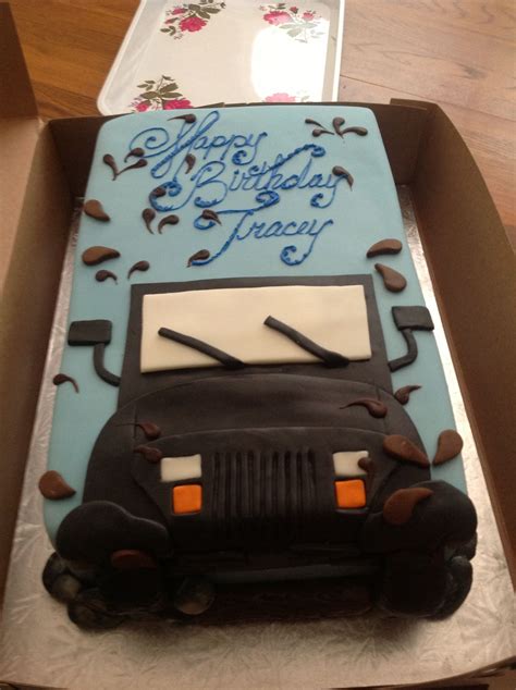 My Jeep Birthday Cake Car Cake Cakes For Men Car Cakes For Men