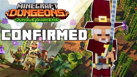 The end dlc specifically is very important to solve because of the extreme limitation of what. NEW MINECRAFT DUNGEONS DLC ANNOUNCEMENT! JUNGLE AWAKENS ...