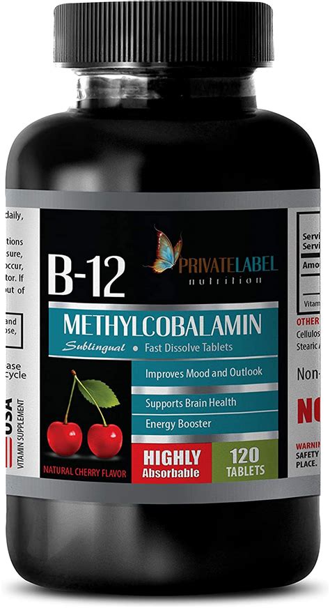 Mood And Stress Supplement B 12 Sublingual