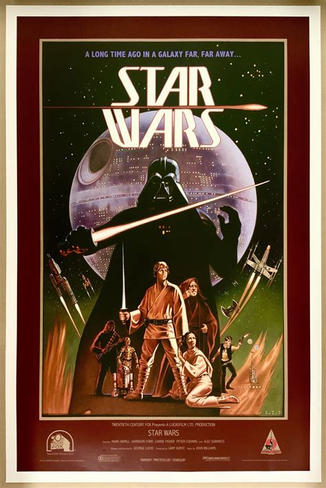 Star Wars 1977 Original Movie Poster Art Of The Movies