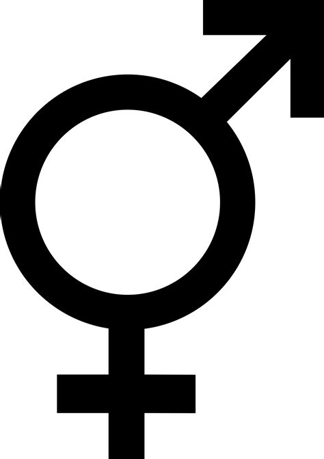 Gender Symbol Transgender Hermaphrodite Intersex Symbols Png Download 3531 5000 Free