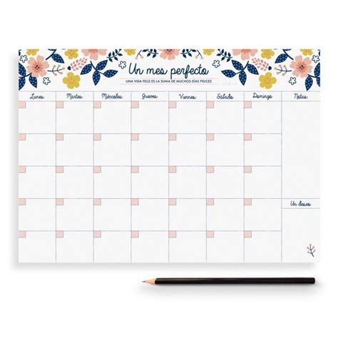 Más De 25 Ideas Increíbles Sobre Calendarios Mensuales En Pinterest