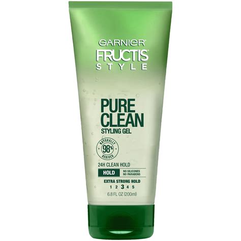 Garnier Pure Clean Smoothing And Straightening Squeeze Hair Styling Gel