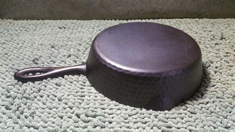 Chicago Hardware Foundry 5 Hammered Cast Iron Skillet With Etsy