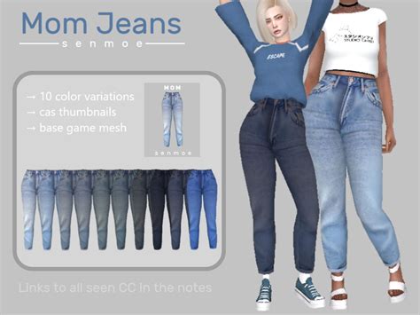 The Sims Resource Mom Jeans