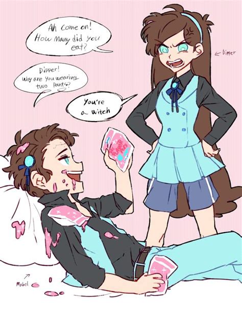 Dipper Gleeful Y Mabel Gleeful Cartoon Amino Espa Ol Amino