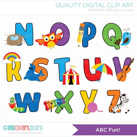 Abc Clipart Fun Abc Fun Transparent Free For Download On