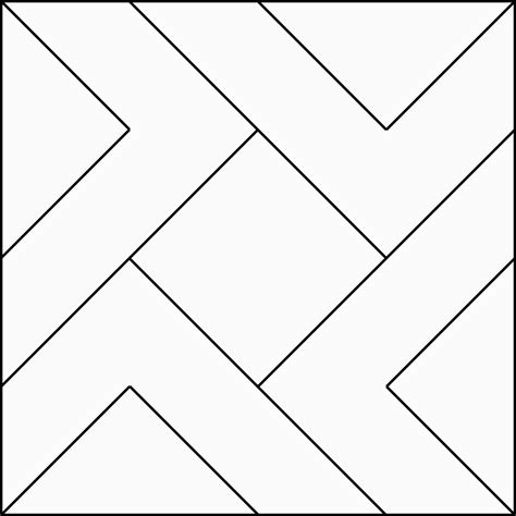 Geometric Block Pattern 51 Clipart Etc