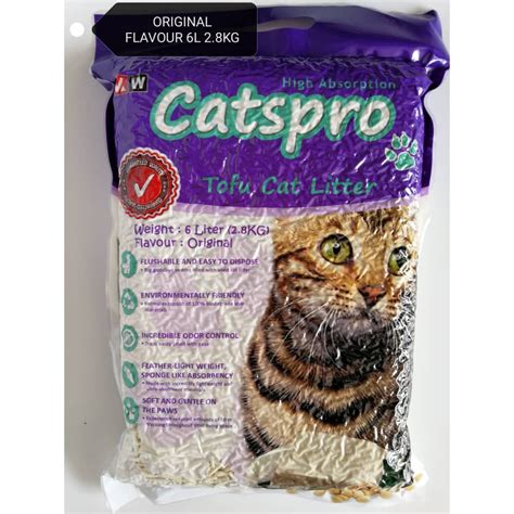 A wide variety of tofu cat litter options are available to you, such as feature, grooming products type, and application. Catspro High Absorption Flushable Tofu Cat Litter 6 Litre ...