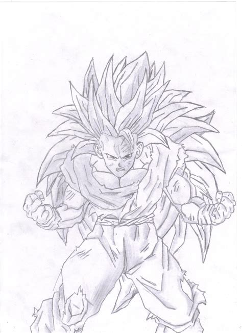 Goku Super Saiyan 3 By H0ndman2 On Deviantart
