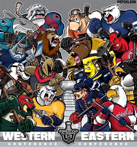 Stanley Cup Playoffs 2018 By Epoole88 Hockey