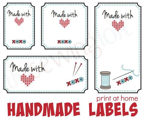 Made With Love Labels Thesewingloft