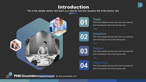 Phd Dissertation Powerpoint Template Slidemodel