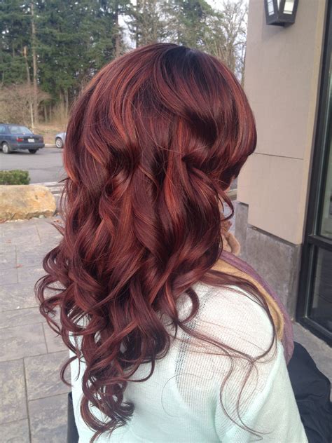 Copper Balayage Red Hair Color Hair Hair Inspiration