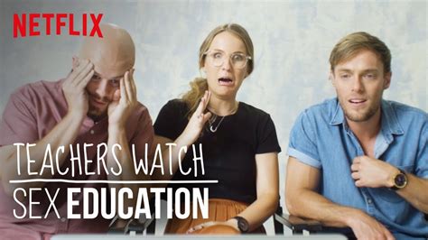 real teachers watch sex education not your average review netflix youtube