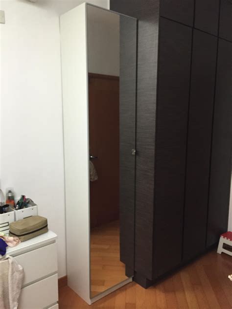 Fitted wardrobes london builds floor to ceiling wardrobes with hinged doors no matter what height your ceiling is. Tall Wardrobe With Floor-to-ceiling Mirror Door ...