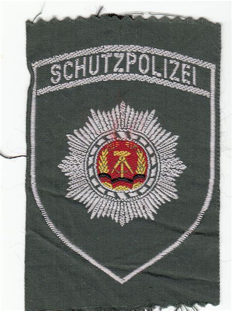 German Police Volkers Patch Collection