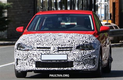 Spyshots Volkswagen Polo Mk6 Facelift Seen Testing Vw Polo Mk6