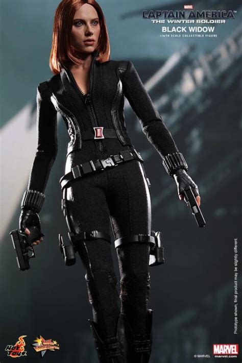 Captain America The Winter Soldier Black Widow Figure From Hot Toys