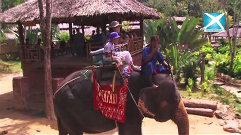 deepti bhatnagar enjoying an elephant massage in thailand youtube