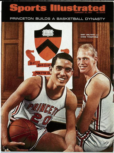 princeton gary walters and chris thomforde sports illustrated cover photograph by sports