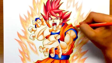 Para desenhar o dendê dragon ball siga a sequência a seguir: Como Desenhar o Goku Super Sayajin Deus de Dragon Ball ...