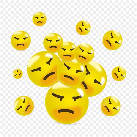 Gambar Emoji Wajah Khawatir 3d Untuk Media Sosial Emoji Wajah Menangis
