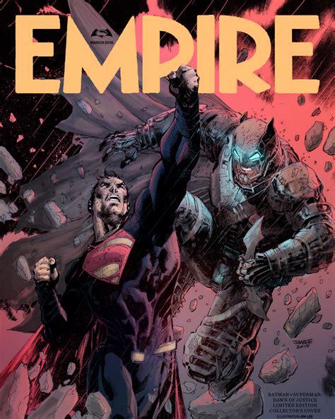 Batman V Superman Empire Cover Jim Lee Colouring By