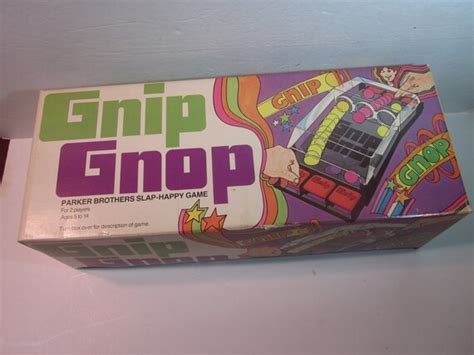 Vintage 1971 Parker Brothers Gnip Gnop Game By Maryscrochetnmore