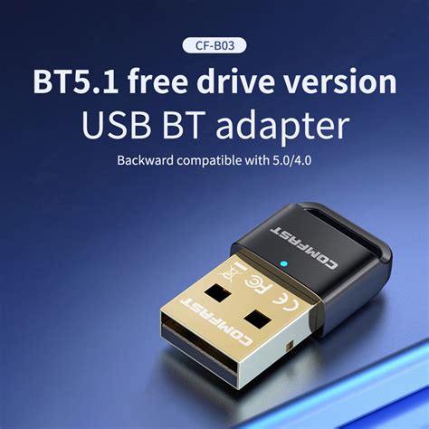 Adaptador Usb Bluetooth 51 Para Pc Portátil Altavoz Inalámbrico