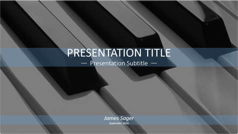 Piano Powerpoint Template Powerpoint Free Powerpoint Powerpoint