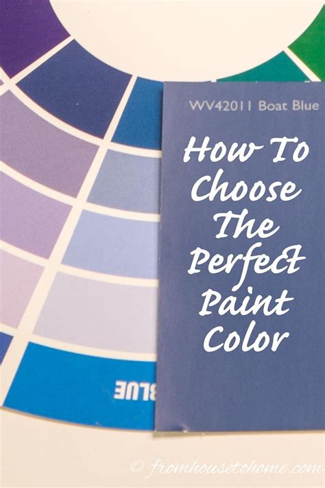 How To Choose The Right Paint Color 7 Steps To Help You Decide Artofit