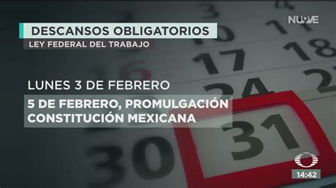 Dias Festivos 2020 Ley Federal Del Trabajo Mexico