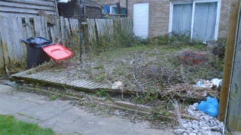 Resident Fined For Untidy Garden Itv News Central