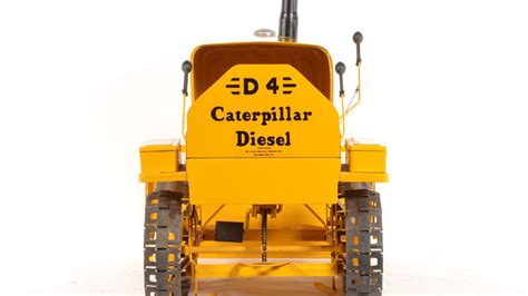 Caterpillar D4 Pedal Tractor Lot M124 Kissimmee 2017 Mecum