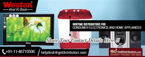 Consumer Electronic Goods And Home Appliances Suited To The Indian