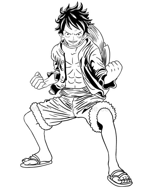 Luffy Para Colorear Coloriage One Piece Luffy Greatestcoloringbook The Best Porn Website