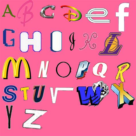 Alphabet Logos