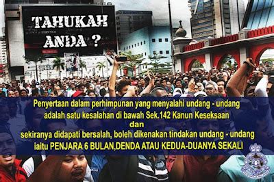 Perhimpunan Yang Menyalahi Undang Undang Malaysia Panas